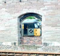 Hole in the wall, west side of Perth station, July 1992.<br><br>[John Furnevel 16/07/1992]