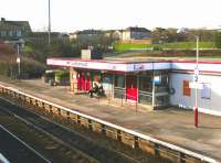 A sunny February afternoon at Cumbernauld station in 2005.<br><br>[John Furnevel 26/02/2005]