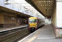 334034 on an Ayr - Glasgow service at Paisley Gilmour Street in July 2005.<br><br>[John Furnevel 30/07/2005]