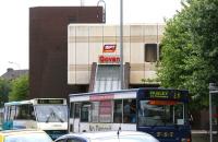 Govan Subway, looking south across Govan Road in 2005.<br><br>[John Furnevel 02/07/2005]