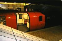 View across the platforms at Govan station on the Glasgow Subway in July 2005.<br><br>[John Furnevel 02/07/2005]