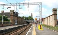 Greenock Central - looking west - July 2005.<br><br>[John Furnevel 29/07/2005]