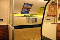 View from an SPT Glasgow Subway car calling at Shields Road in July 2005.<br><br>[John Furnevel 02/07/2005]