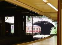 Milngavie train leaving Glasgow Queen Street Low Level in July 2005.<br><br>[John Furnevel 30/07/2005]