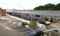 The 0900 (Sunday) Edinburgh Waverley - London Kings Cross train at Berwick - July 2005.<br><br>[John Furnevel 05/07/2005]