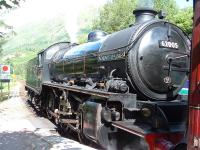 K1 No 62005 <i>Lord of the Isles</i> at Glenfinnan, 28/07/05.<br><br>[John Gray 28/07/2005]