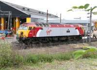 Virgin 'Thunderbird' no 57311 <I>Parker</I> at Willesden in July 2005.<br><br>[John Furnevel 20/07/2005]