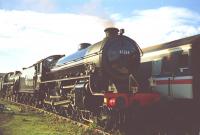 B1 No.61264 in Inverness Yard. Standard Class 4 No.75014 immediately behind.<br><br>[John Gray //]