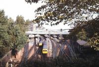 General view over the west end of Waverley in May 1986.<br><br>[Ian Dinmore 13/05/1986]