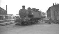 SR E2 0-6-0T no 32106 in Southampton Docks, thought to have been photographed on 16 August 1961.<br><br>[K A Gray 16/08/1961]