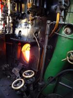 A 'through the window' footplate shot of 75029 <I>The Green Knight</I>, taken at Whitby on the 3rd September 2012.<br><br>[John Steven 03/09/2012]