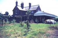 The former station at Brentor, Devon, in 1976. The station closed to passengers in 1968.<br><br>[Ian Dinmore //1976]