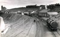 The RCTS/SLS Joint Scottish Tour Special at Macduff on the 13th of June 1960.<br><br>[WA Camwell (Copyright Stephenson Locomotive Society) 13/06/1960]