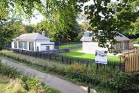 Another view of the refurbished Pitfodels station on the Deeside line in October 2012 [see image 37597].<br><br>[Brian Taylor 04/10/2012]