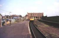 Pre-electrification days at North Woolwich in 1978. The original 1847 Eastern Counties Railway terminus looking very much in need of the attention it would later receive. [See image 30650]<br><br>[Ian Dinmore //1978]