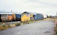 26028 stabled alongside Inverness MPD on 2 August 1985.<br><br>[Peter Todd 02/08/1985]