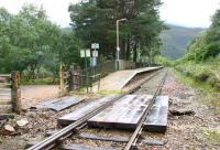 A wet day at Lochailort on 27 September 2005 looking towards Mallaig.<br><br>[John Furnevel 27/09/2005]