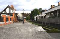 The privately restored Wolferton station, looking towards Hunstanton, 16th October 2012.<br><br>[Brian Taylor 16/10/2012]