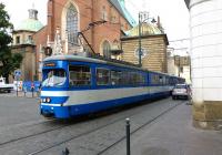 Ex-Vienna tram No. 113 taken from a bar-bistro pavement table in Krakow on 18 July 2012.<br><br>[Colin Miller 18/07/2012]