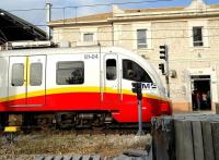 A main line emu at Inca, Majorca in October 2012.<br><br>[Peter Todd 19/10/2012]