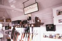 Interior of Newark Castle signal box, October 1987.<br><br>[Ian Dinmore /10/1987]