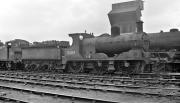 52133 photographed in the shed yard at Wakefield. Thought to have been taken in 1959. The former L&YR class 27 0-6-0 was finally withdrawn from Sowerby Bridge in January 1961.<br><br>[K A Gray //1959]