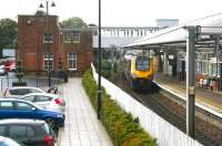 The 10.59 Glasgow Central - Penzance CrossCountry service leaves Berwick on 12 October 2012. <br><br>[John Furnevel 12/10/2012]