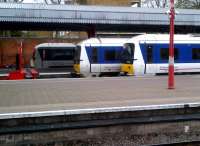 'Well it might be bright and sunny for those two, but I'm always kept in the dark.' More Clubmans than British Leyland at Marylebone (platforms 4-6) on 9th November. <br><br>[Ken Strachan 09/11/2012]