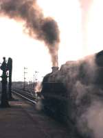 A Black 5 about to head south out of Stirling station on 7th September 1961.<br><br>[Frank Spaven Collection (Courtesy David Spaven) 07/09/1961]