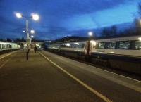 Still life with HST at Kettering - heading for Sheffield on 2 December 2012.<br><br>[Ken Strachan 02/12/2012]