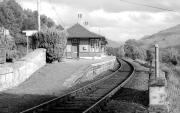 Tyndrum Upper, looking towards Glasgow on 3 July 1990.<br><br>[Bill Roberton 03/07/1990]