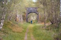 <I>Byeeeeeeeee.........</I> EC about to set off towards Dufftown along the Speyside way near Ballindalloch on 24 May 2012. Heading north proved to be a good decision on this particular occasion [see image 39037]. <br><br>[John Furnevel 24/05/2012]