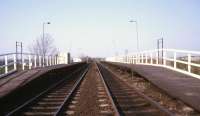 Scene at Altofts station, West Yorkshire, on 15 May 1990, the day after the station was officially closed to passengers.<br><br>[Ian Dinmore 15/05/1990]