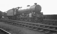 B1 4-6-0 no 61064 stands in the shed yard at Carlisle Canal in April 1962, approximately 6 months from withdrawal.  <br><br>[K A Gray 19/04/1962]