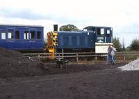 03079 on the Derwent Valley Light Railway on 4th August 2002. This engine's main claim to fame lies with the fact that it was pressed into service one winter's day to haul an express from Scarborough to York. [See image 38049]<br><br>[Peter Todd 04/08/2002]