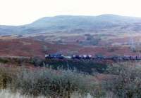 A West Highland goods heading north near Arrochar in 1980.<br><br>[Colin Miller //1980]