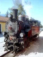 Zillertalbahn No. 5 <I>Gerlos</I>, a 760mm gauge 0-6-2T of 1930, at Jenbach shed in the mid 1990s. A development of the U class, which appeared in the late 19th century and ran on many narrow gauge lines in Austria. Only nine of the modernised version were built, albeit six of them are still in existence.<br><br>[Bruce McCartney //]