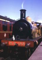 The 'Jones Goods' on one of the Highland Railway centenary celebration trains at Inverness in September 1965. [With thanks to Messrs Dallimore, McEwan, Stuart, Smith & Petrie]<br><br>[Frank Spaven Collection (Courtesy David Spaven) /09/1965]