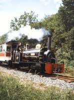 Quarry Hunslet 0-4-0ST <I>Lilian</I> (works no 317 of 1883) in action on the Launceston Steam Railway in June 1997.<br><br>[Ian Dinmore /06/1997]