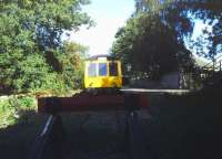 A DMU from Radyr stands in the sunshine at Coryton terminus in September 1987.<br><br>[Ian Dinmore /09/1987]