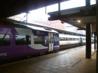 The 12.49 Northern Rail service to Carlisle stands at Leeds on 8 March 2013.<br><br>[Bruce McCartney 08/03/2013]