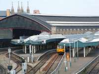 View over the West end of Bristol Temple Meads station in January 2002.<br><br>[Ewan Crawford 11/01/2002]