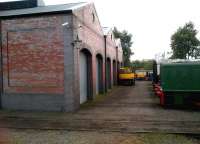 Looking at this rather large shed, which incorporates a museum, you would have thought it was built in the 19th century, not the 21st.<br><br>[Ken Strachan 16/09/2012]