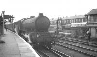 York shed's B16 4-6-0 no 61434 stands at the north end of Doncaster on 21 July 1962 with the summer Saturday 10.20am Yarmouth - Newcastle Central.<br><br>[K A Gray 21/07/1962]