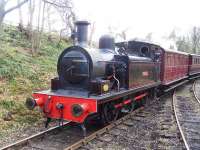 <I>Twizell</I> in action at Causey Arch on the Tanfield Railway on Saturday 30 March 2013. [See image 29518].<br><br>[Colin Alexander 30/03/2013]