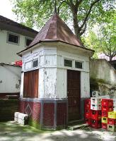 The ticket office at Monte Station, Funchal, in May 2006 [see image 24654]. <br><br>[Colin Miller //]