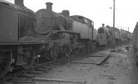 Scene in the yard at Belfast York Road on 26 August 1965.<br><br>[K A Gray 26/08/1965]
