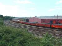 Site of the former goods and parcels depot at Bristol Pyle Hill looking west on 24 June 2003.  Bristol Temple Meads station is off picture to the right.<br><br>[Ewan Crawford 24/06/2003]