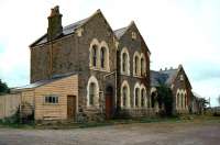 The former station at Bow on the Okehampton branch in 1982, ten years after the station closed to passengers.<br><br>[Ian Dinmore //1982]