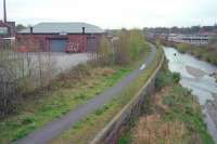 Carlisle's Dentonholme Goods depot, looking north in 1998. A supermarket now occupies much of the site.<br><br>[Ewan Crawford //1998]